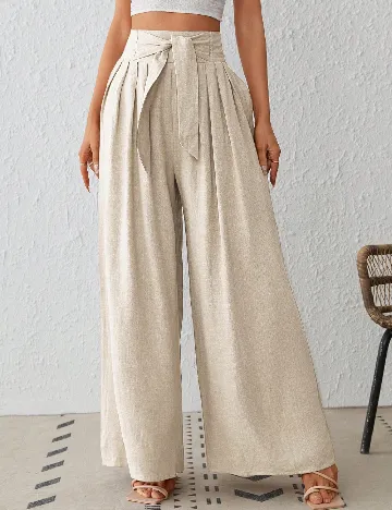 Pantaloni SHEIN, crem
