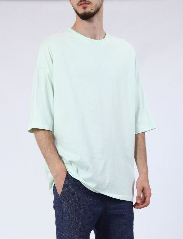 Tricou Oversize ASOS, verde