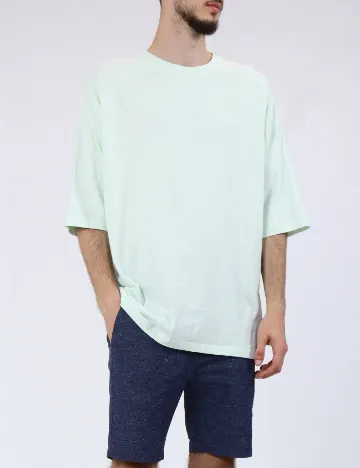 Tricou Oversize ASOS, verde Verde