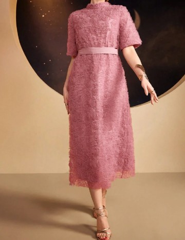 Rochie medie SHEIN, roz