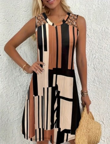 Rochie scurta SHEIN CURVE, mix culori