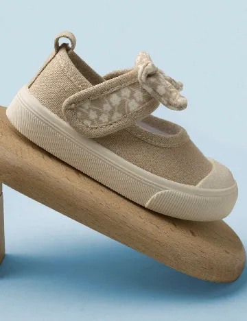 Pantofi Shein Kids, maro deschis Maro