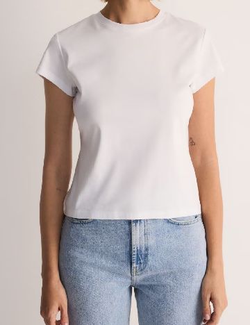 Tricou Reserved, alb