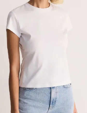 Tricou Reserved, alb