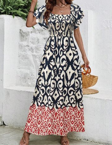 Rochie lunga SHEIN, mix culori