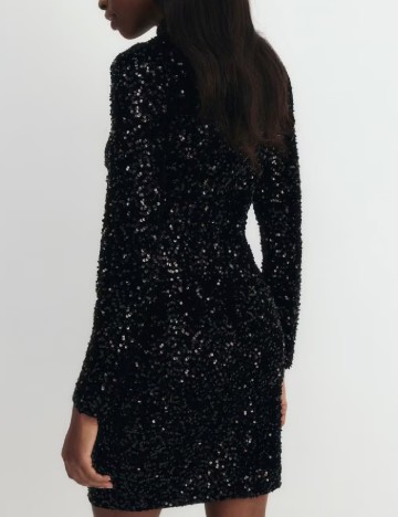 Rochie scurta Reserved, negru