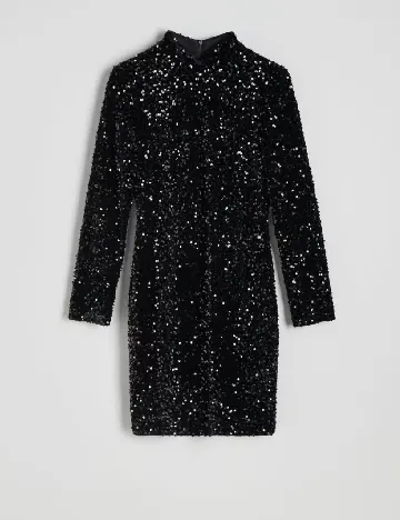 Rochie scurta Reserved, negru