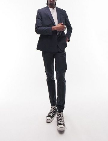 Sacou Topman, bleumarin