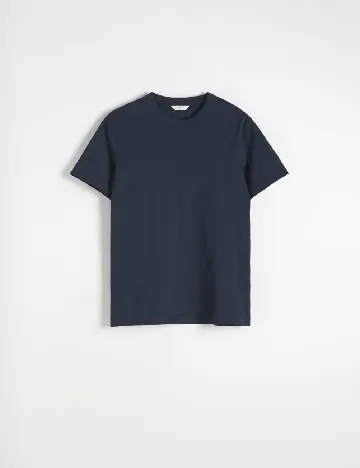 Tricou Reserved, bleumarin inchis