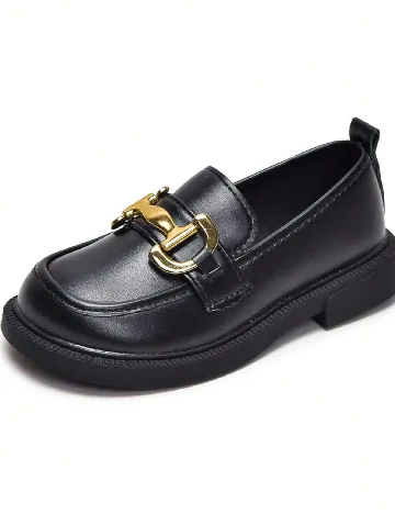 Mocasini Shein Kids, negru Negru