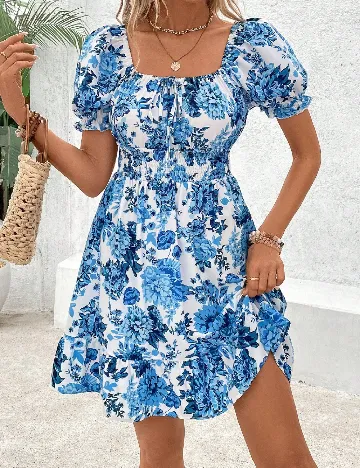 Rochie scurta SHEIN, albastru