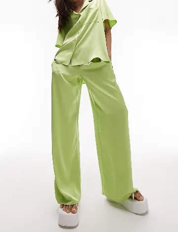 Pantaloni Top Shop, verde