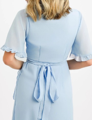 Rochie lunga Maya Deluxe, albastru