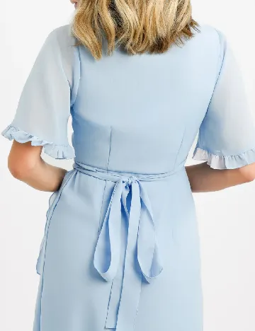 Rochie lunga Maya Deluxe, albastru