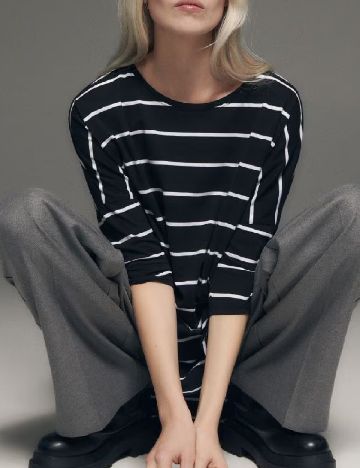 Bluza Oversize Reserved, negru