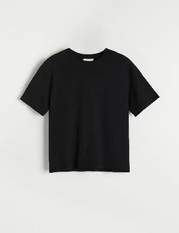 Tricou Oversize Reserved, negru