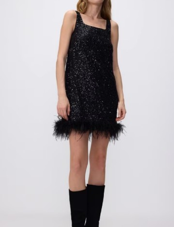Rochie scurta Reserved, negru