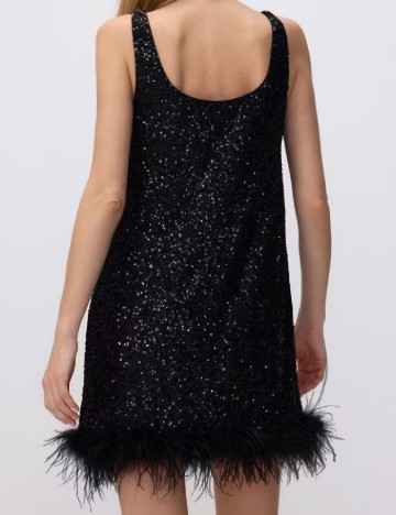 Rochie scurta Reserved, negru