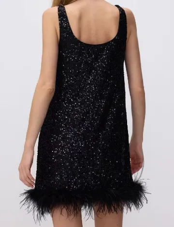 Rochie scurta Reserved, negru
