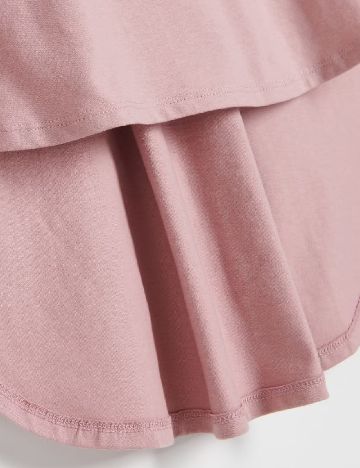 Bluza Oversize Reserved, roz pudra