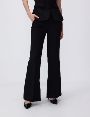 Pantaloni Reserved, negru