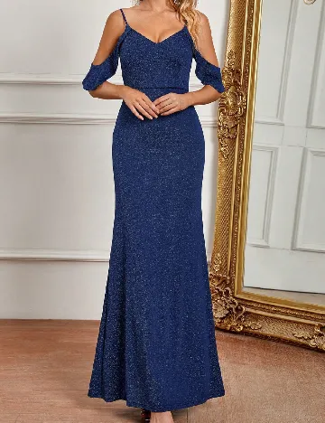 Rochie lunga SHEIN, albastru
