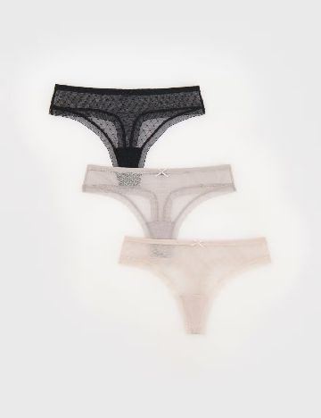 Set chiloti 3 bucati Reserved, mix culori
