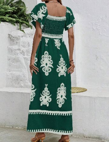 Rochie lunga SHEIN, verde