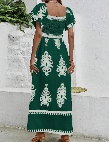 Rochie lunga SHEIN, verde