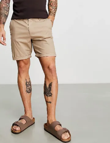 Pantaloni scurti ASOS, maro