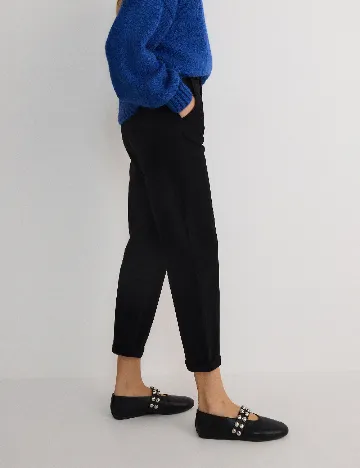 Pantaloni Reserved, negru
