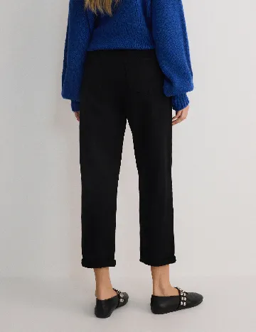 Pantaloni Reserved, negru