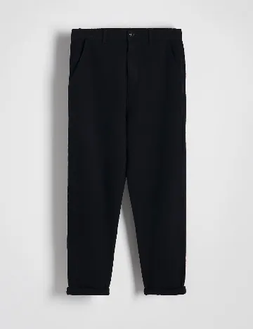 Pantaloni Reserved, negru