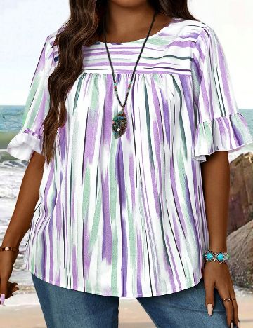 Bluza Emery Rose Curve, mix culori