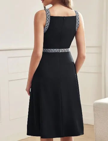 Rochie medie MOTF, negru