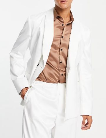 Sacou ASOS, alb