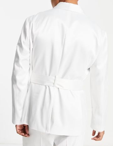Sacou ASOS, alb