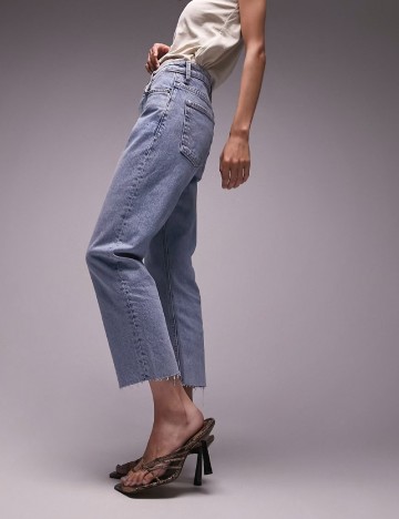 Blugi Top Shop, albastru