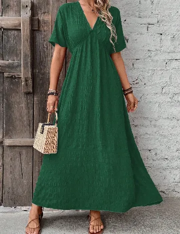 Rochie lunga SHEIN, verde