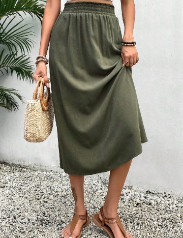 Fusta SHEIN, verde