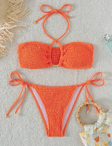Costum de baie SHEIN, portocaliu Portocaliu