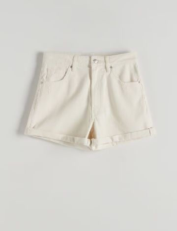 Pantaloni scurti Reserved, ecru