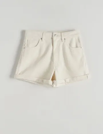 Pantaloni scurti Reserved, ecru