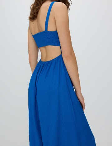Rochie lunga Reserved, albastru