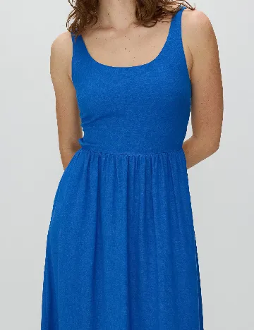 Rochie lunga Reserved, albastru