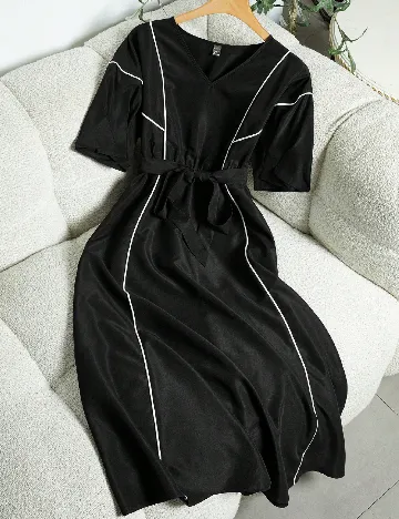 Rochie medie SHEIN, negru Negru
