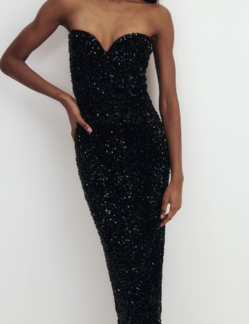 Rochie medie Reserved, negru