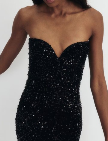 Rochie medie Reserved, negru