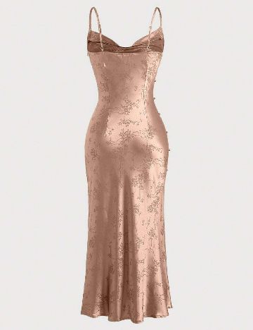 Rochie lunga SHEIN, maro
