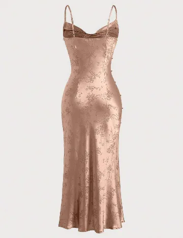 Rochie lunga SHEIN, maro
